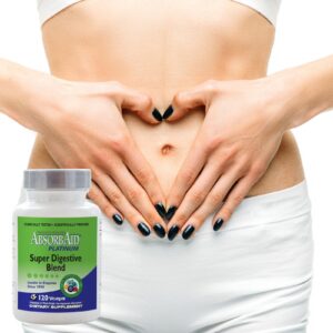 AbsorbAid Platinum 120 Digestive Enzymes happy stomach