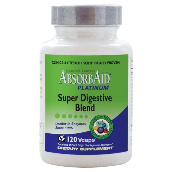 AbsorbAid Platinum 120 Digestive Enzyme