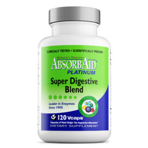 AbsorbAid Platinum 120 Digestive Enzyme & Probiotic Blend