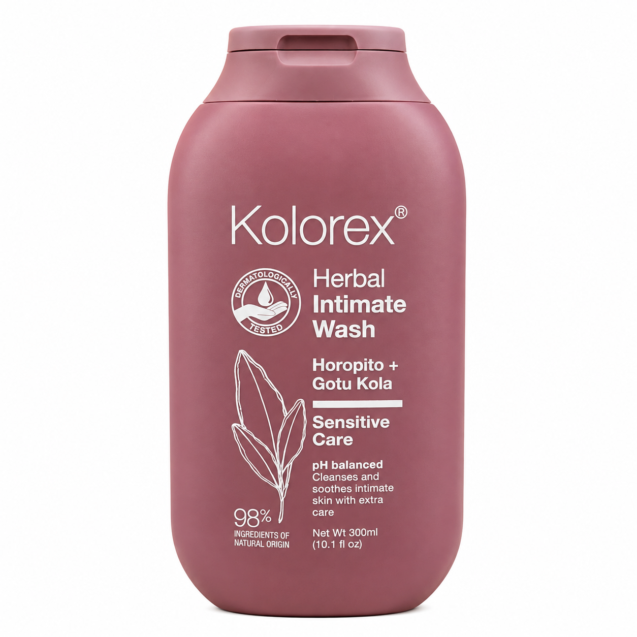 Kolorex Herbal Intimate Wash Sensitive Care 300 ml bottle