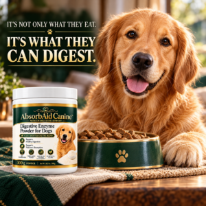 AbsorbAid Canine Digestive Enzyme Powder for Dogs – 300 grams